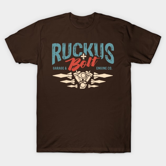 Ruckus Paladins Champion Logo T-Shirt by dcmjs